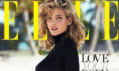 elsa pataki hot|Elsa Pataky poses topless in raunchy cover shoot for Spanish Elle.